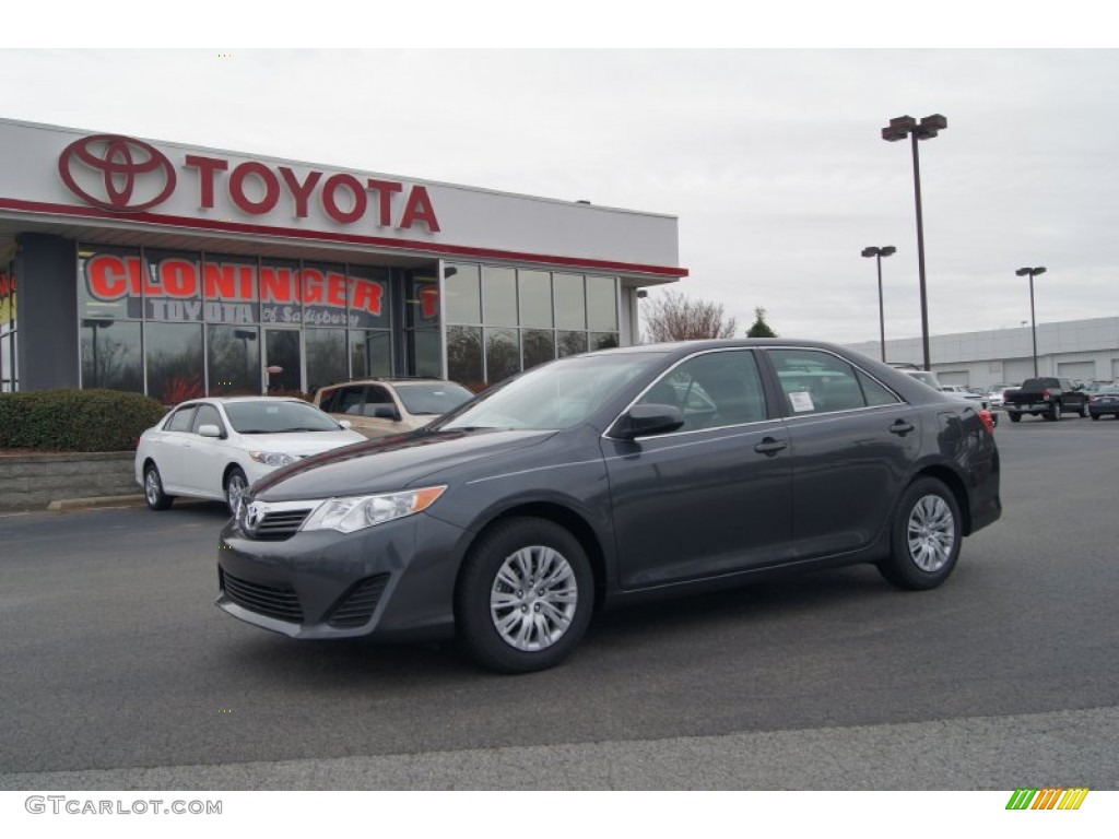 2012 Camry L - Magnetic Gray Metallic / Ash photo #1
