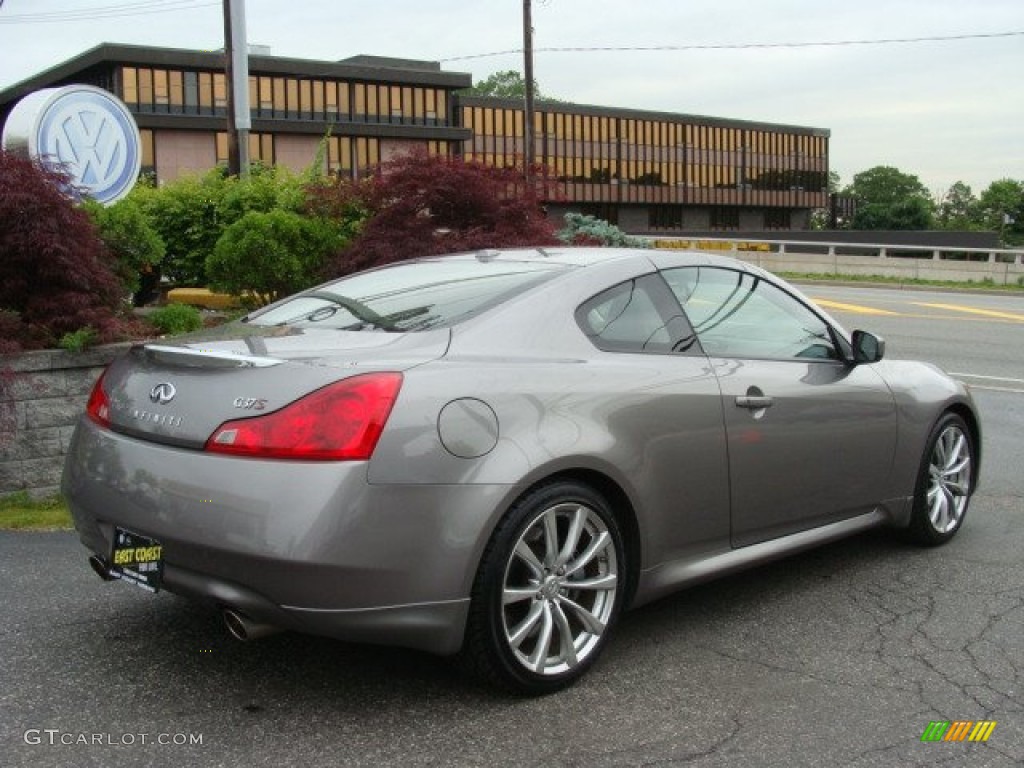 2008 G 37 S Sport Coupe - Platinum Graphite Gray / Graphite photo #3