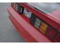 1991 Bright Red Chevrolet Camaro Z28 Convertible  photo #4