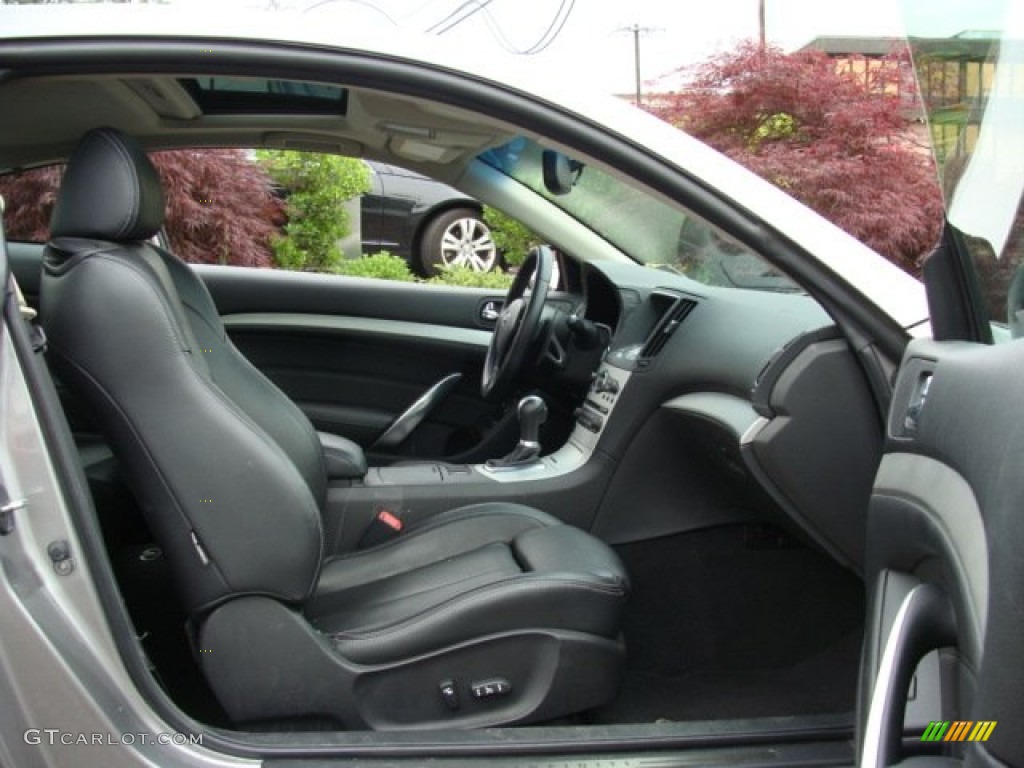 2008 G 37 S Sport Coupe - Platinum Graphite Gray / Graphite photo #8