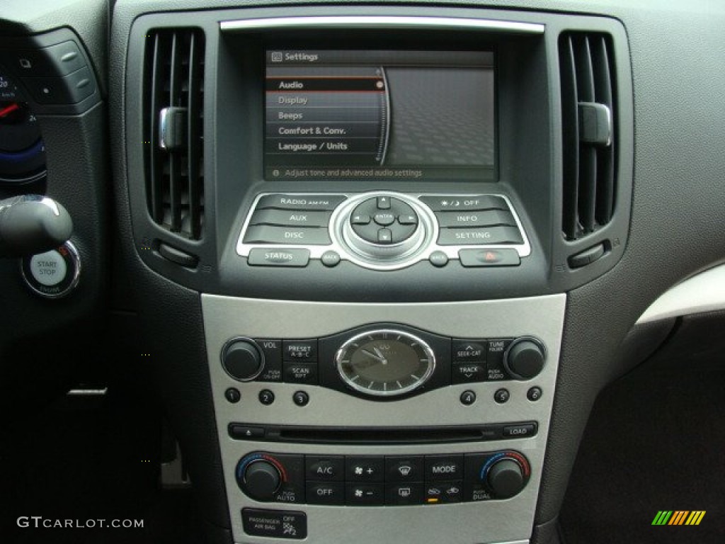 2008 Infiniti G 37 S Sport Coupe Controls Photo #74460016
