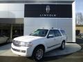 2012 White Platinum Metallic Tri-Coat Lincoln Navigator 4x4  photo #1