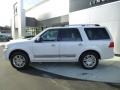 2012 White Platinum Metallic Tri-Coat Lincoln Navigator 4x4  photo #2