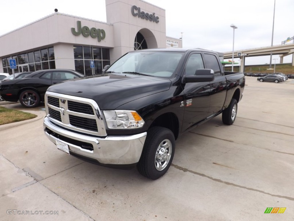 2012 Ram 2500 HD ST Crew Cab 4x4 - Black / Dark Slate/Medium Graystone photo #1