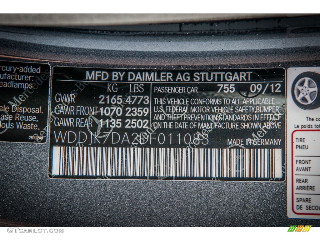 2013 SL 550 Roadster - Steel Grey Metallic / Black photo #7
