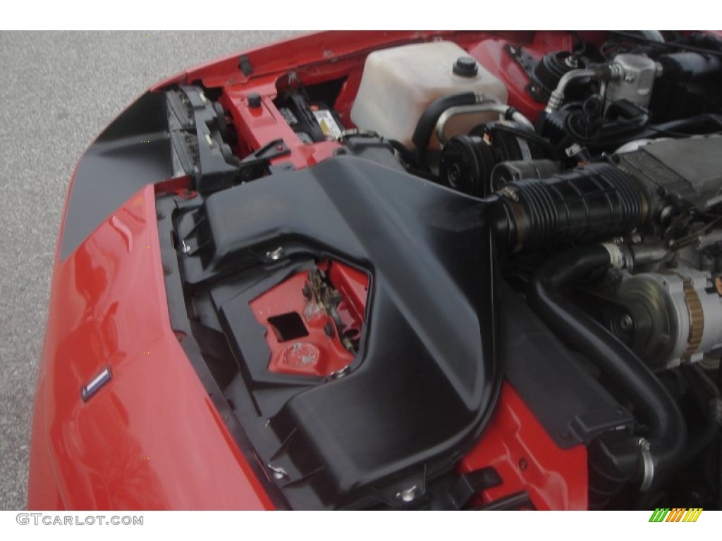 1991 Camaro Z28 Convertible - Bright Red / Red photo #39