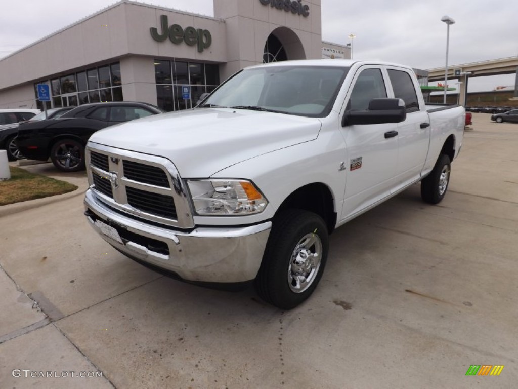 2012 Ram 2500 HD ST Crew Cab 4x4 - Bright White / Dark Slate photo #1