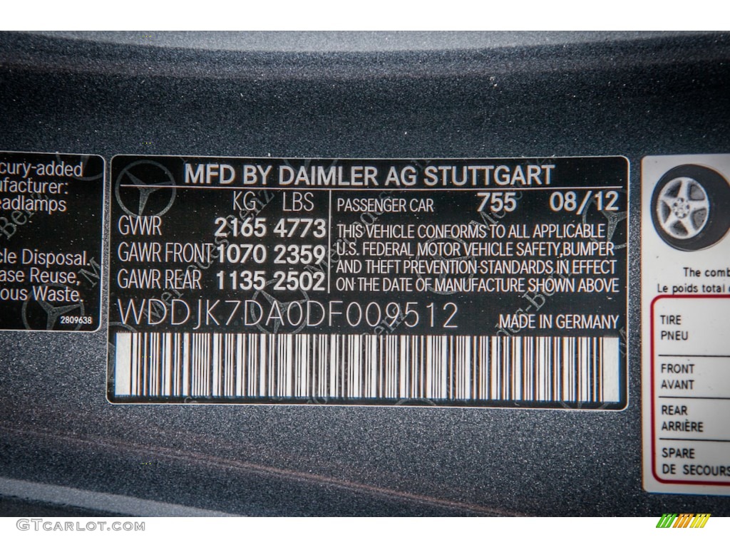 2013 SL 550 Roadster - Steel Grey Metallic / Beige/Brown photo #7