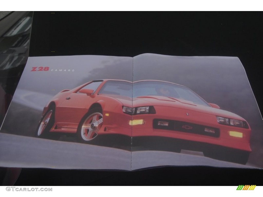 1991 Chevrolet Camaro Z28 Convertible Books/Manuals Photo #74461322