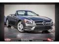 2013 Matte Shadow Grey Metallic Mercedes-Benz SL 550 Roadster  photo #1