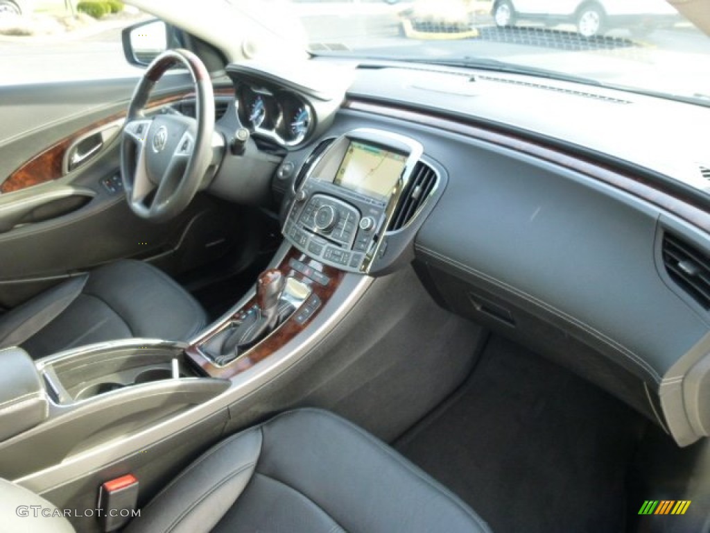 Ebony Interior 2012 Buick LaCrosse FWD Photo #74461874
