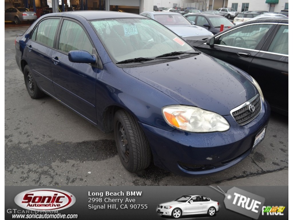 2006 Corolla CE - Indigo Ink Pearl / Beige photo #1