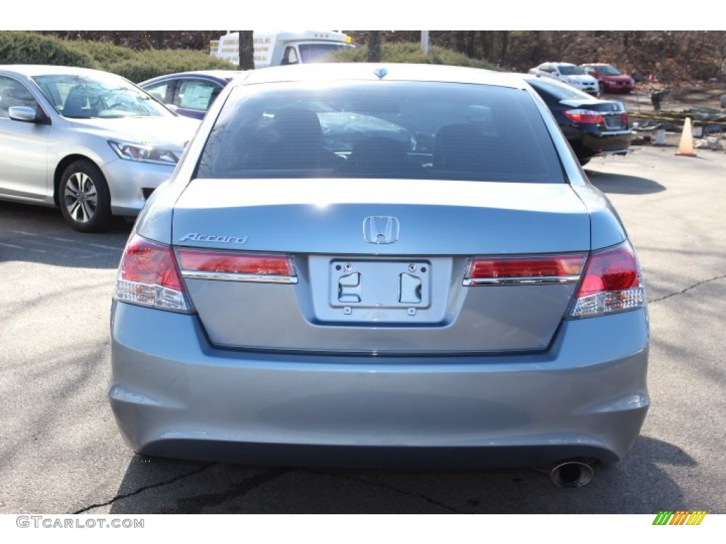 2012 Accord EX-L Sedan - Celestial Blue Metallic / Black photo #6