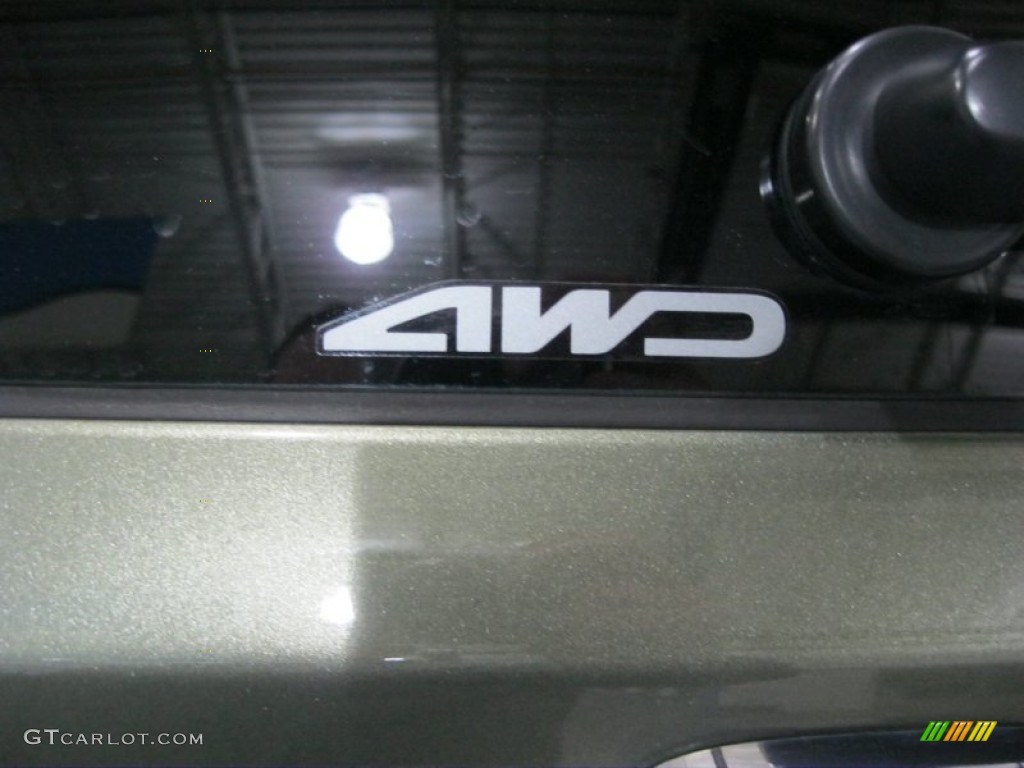 2008 CR-V EX-L 4WD - Green Tea Metallic / Ivory photo #13