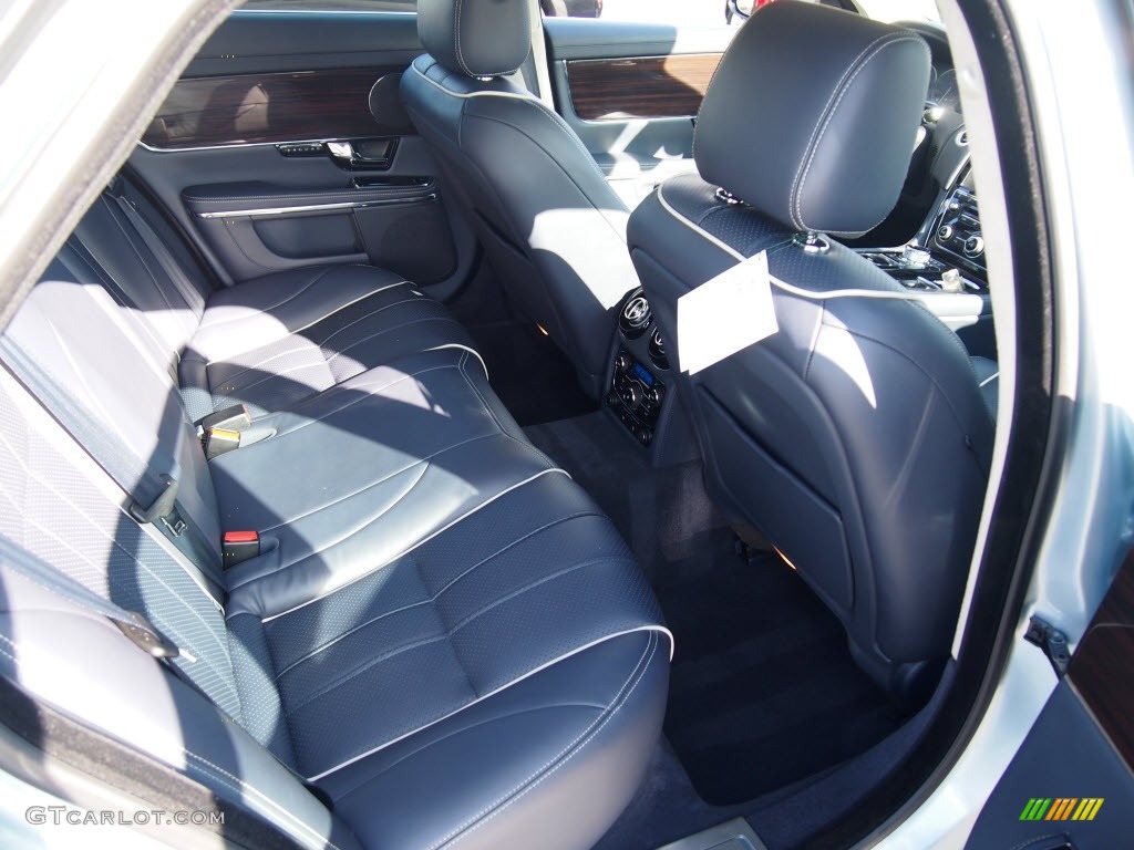 2012 Jaguar XJ XJ Rear Seat Photo #74463193