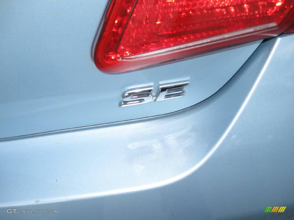 2007 Camry SE - Sky Blue Pearl / Dark Charcoal photo #4