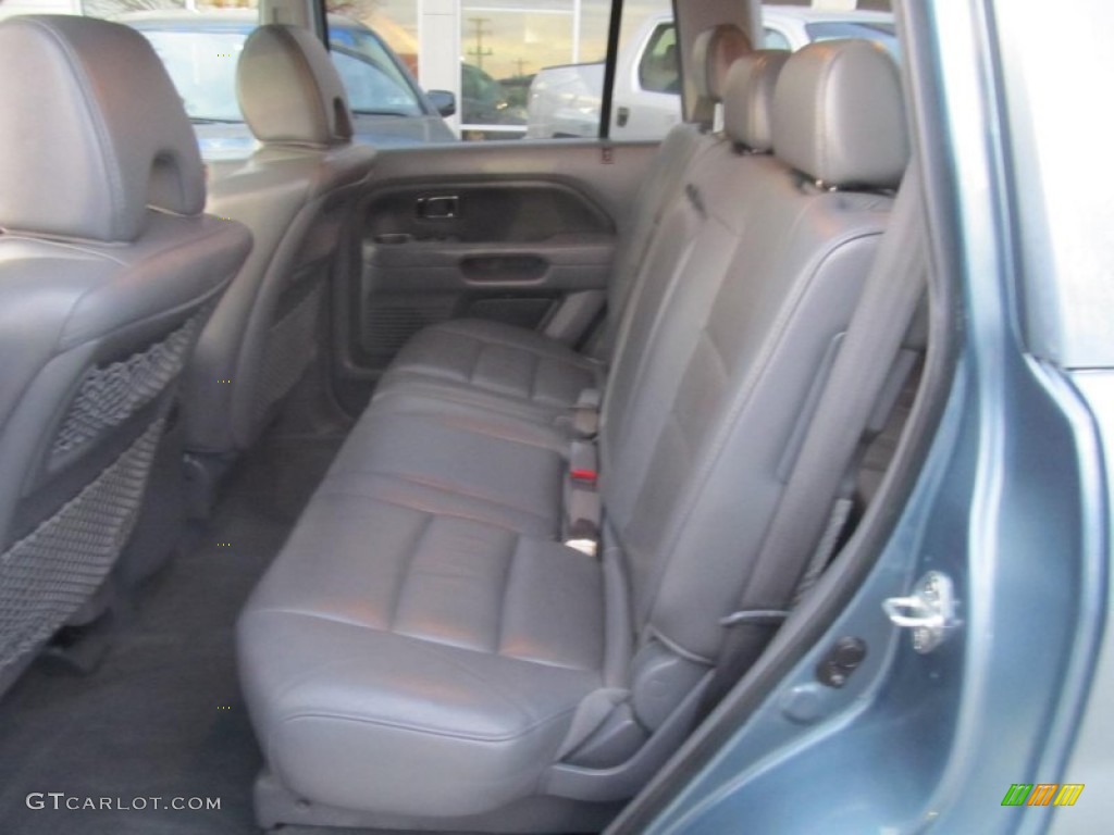 2008 Pilot EX-L 4WD - Steel Blue Metallic / Gray photo #11
