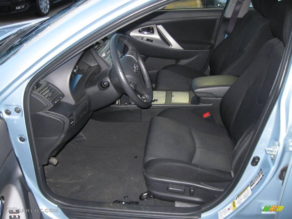 2007 Camry SE - Sky Blue Pearl / Dark Charcoal photo #8