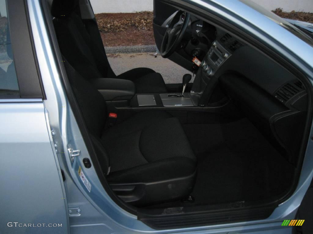 2007 Camry SE - Sky Blue Pearl / Dark Charcoal photo #12