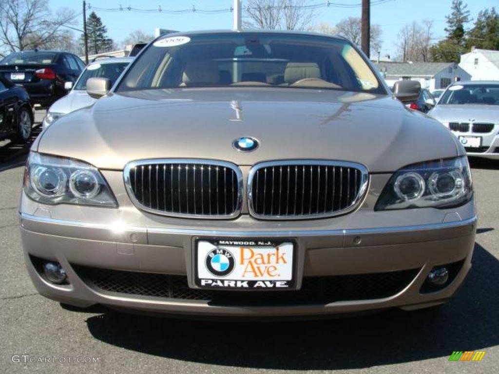 2006 7 Series 750Li Sedan - Kalahari Beige Metallic / Dark Beige/Beige III photo #3