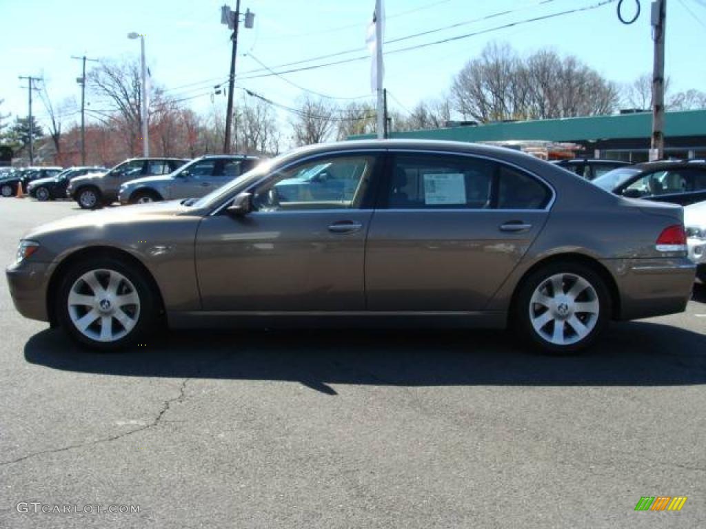2006 7 Series 750Li Sedan - Kalahari Beige Metallic / Dark Beige/Beige III photo #5