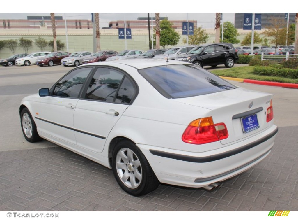 1999 3 Series 323i Sedan - Alpine White / Sand photo #6