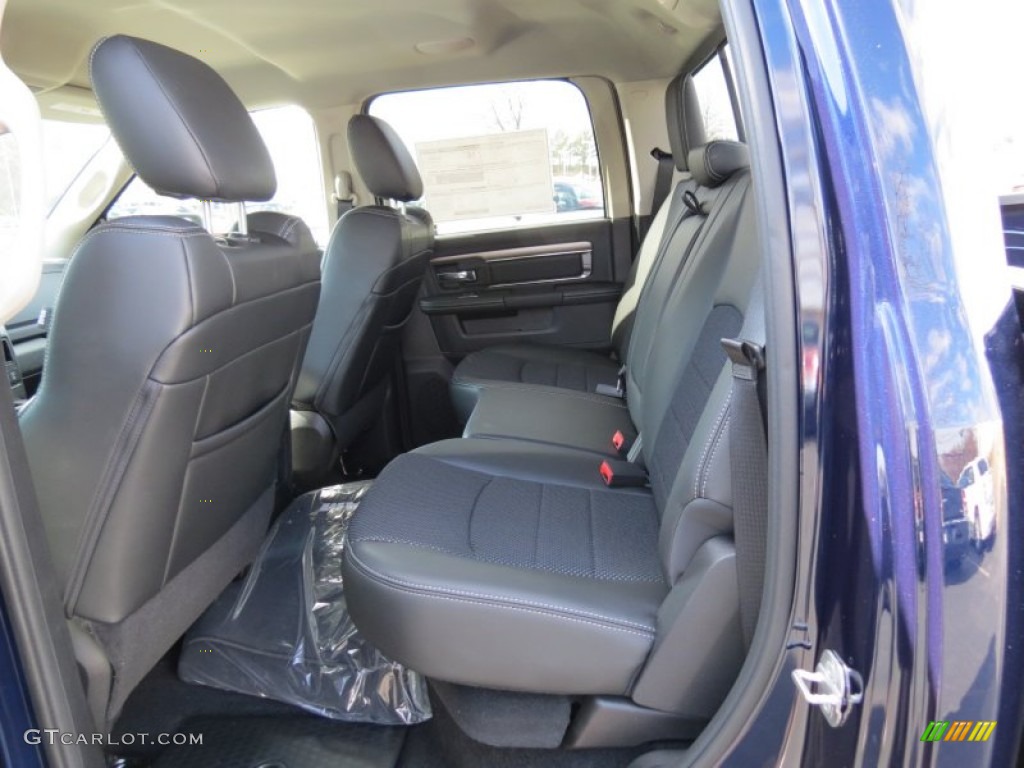 Black Interior 2013 Ram 1500 Sport Crew Cab Photo #74466206