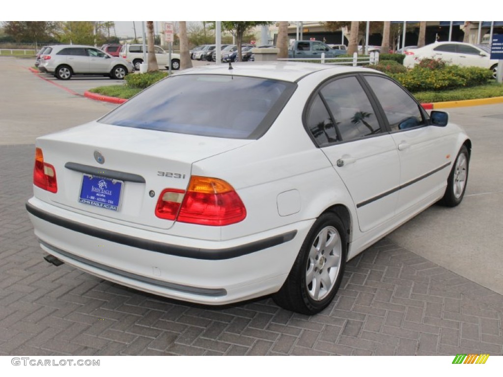 1999 3 Series 323i Sedan - Alpine White / Sand photo #8