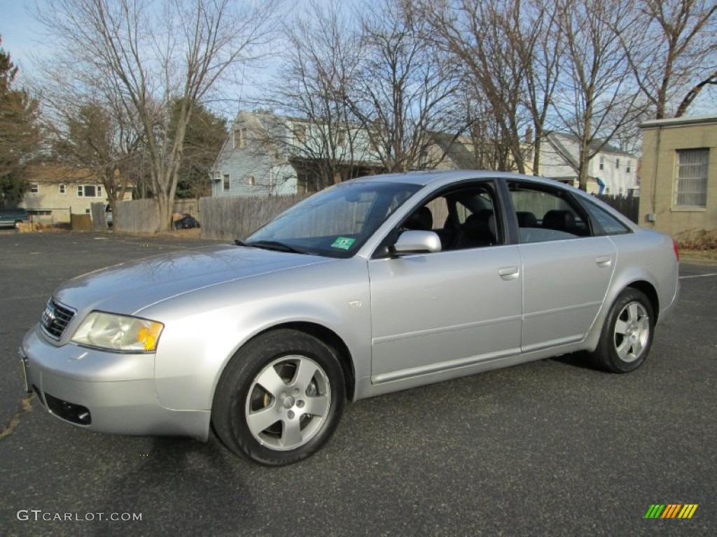 Light Silver Metallic 2001 Audi A6 2.7T quattro Sedan Exterior Photo #74466339