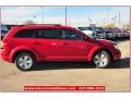 2013 Brilliant Red Tri-Coat Pearl Dodge Journey SE  photo #6