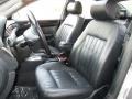 2001 Audi A6 Onyx Interior Front Seat Photo