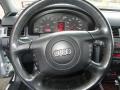 2001 Audi A6 Onyx Interior Steering Wheel Photo