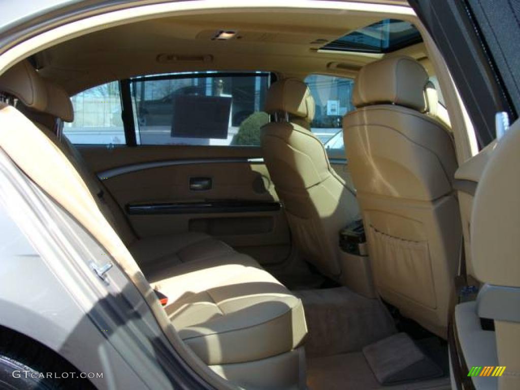 2006 7 Series 750Li Sedan - Kalahari Beige Metallic / Dark Beige/Beige III photo #20