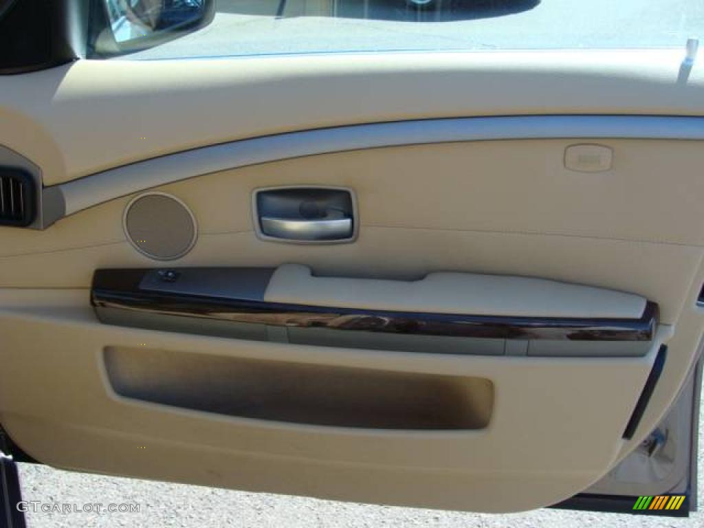 2006 7 Series 750Li Sedan - Kalahari Beige Metallic / Dark Beige/Beige III photo #21