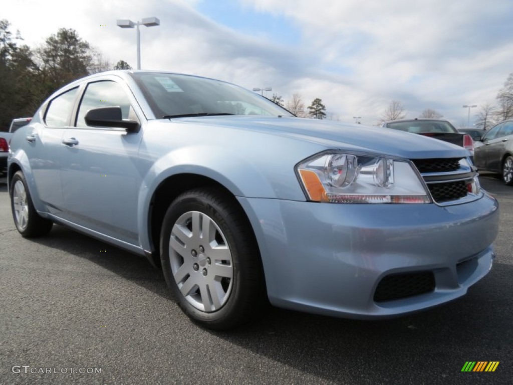 Crystal Blue Pearl 2013 Dodge Avenger SE Exterior Photo #74467216