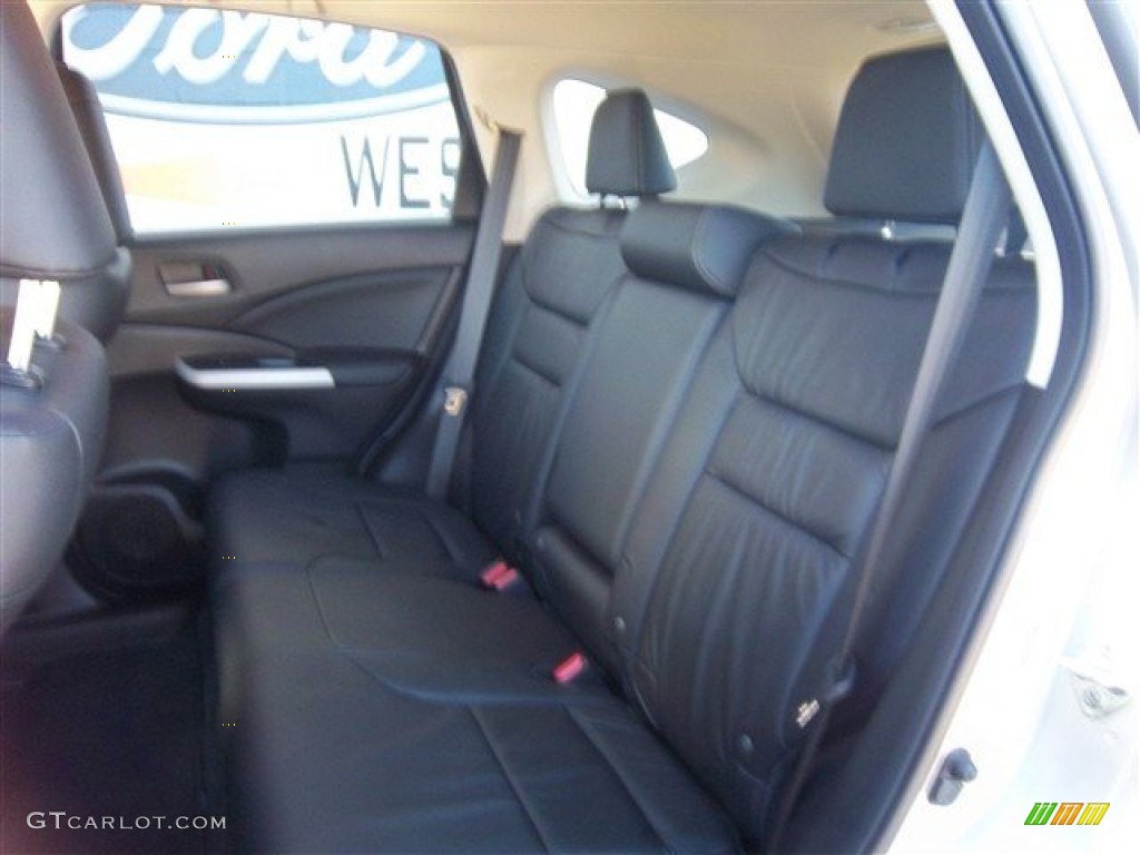 2012 CR-V EX-L - Alabaster Silver Metallic / Black photo #15