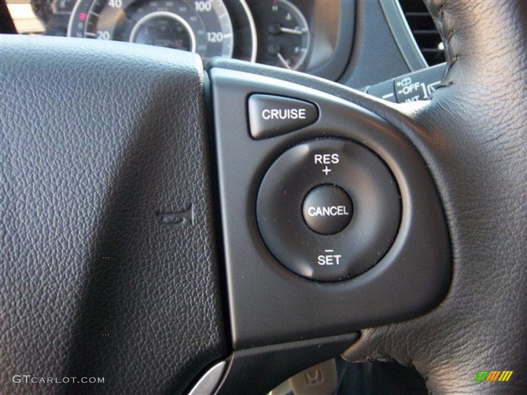 2012 CR-V EX-L - Alabaster Silver Metallic / Black photo #21