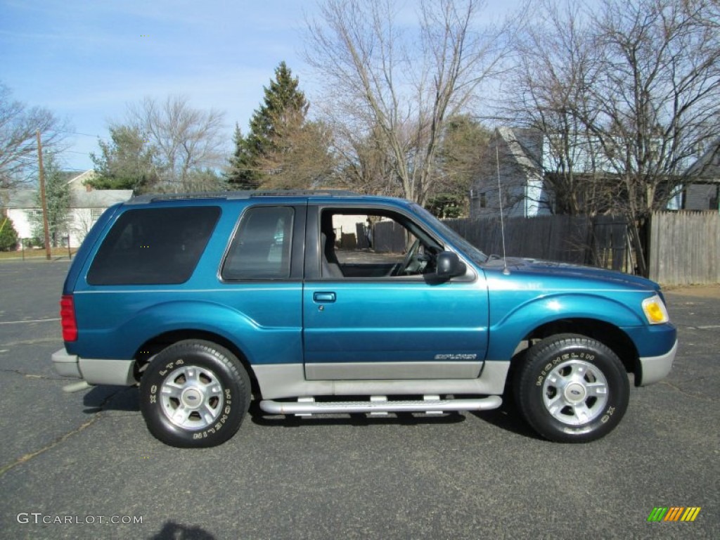Teal ford bronco