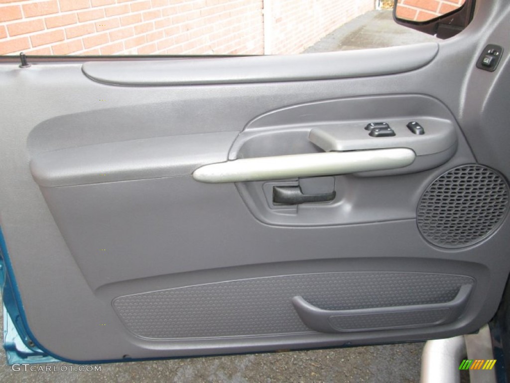 2002 Ford Explorer Sport 4x4 Graphite Door Panel Photo #74468045
