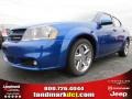 Blue Streak Pearl 2013 Dodge Avenger SXT V6