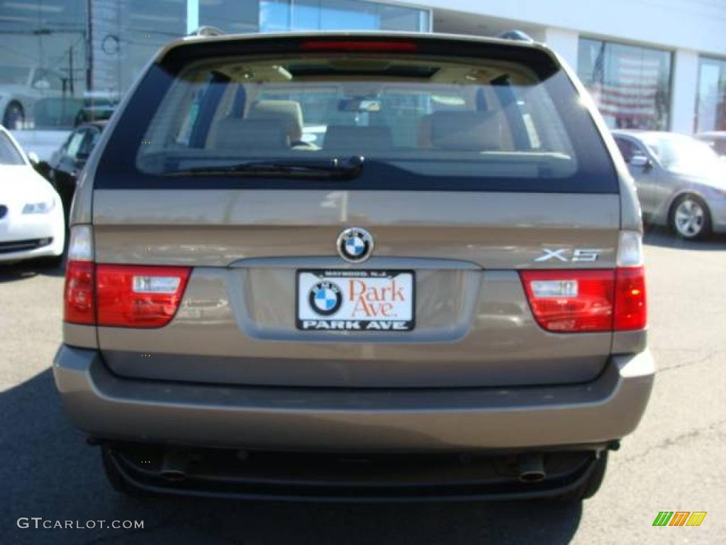 2006 X5 3.0i - Kalahari Beige Metallic / Beige photo #7