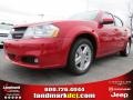 2013 Redline 2-Coat Pearl Dodge Avenger SXT  photo #1