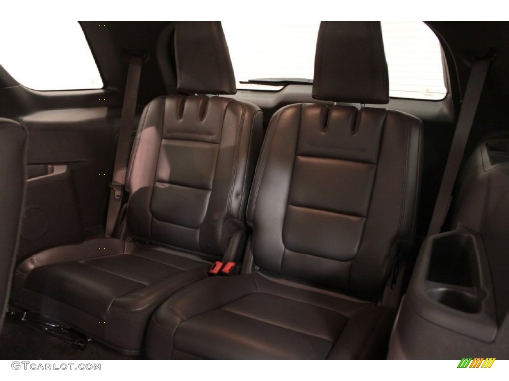 2012 Explorer XLT 4WD - Ingot Silver Metallic / Charcoal Black photo #31