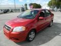 Sport Red - Aveo LT Sedan Photo No. 7