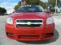 Sport Red - Aveo LT Sedan Photo No. 8