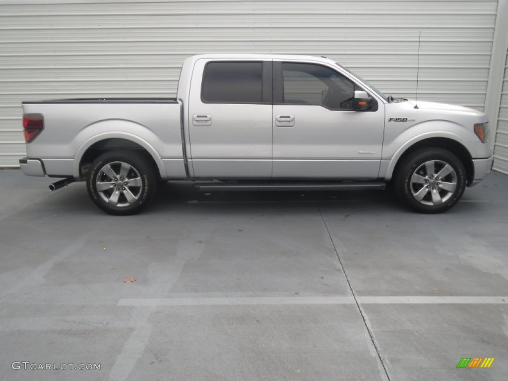 2011 F150 FX2 SuperCrew - Ingot Silver Metallic / Black photo #2