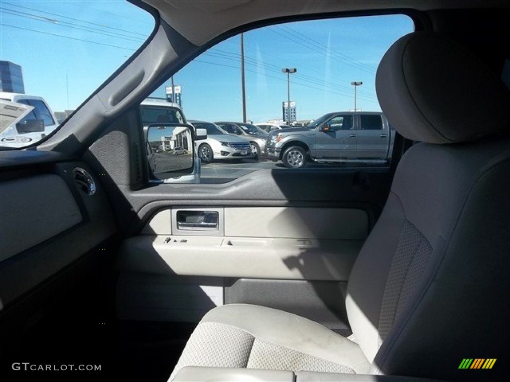 2010 F150 XLT SuperCrew - Dark Blue Pearl Metallic / Medium Stone photo #14