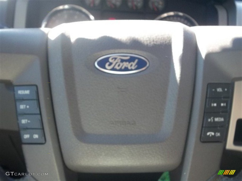 2010 F150 XLT SuperCrew - Dark Blue Pearl Metallic / Medium Stone photo #18