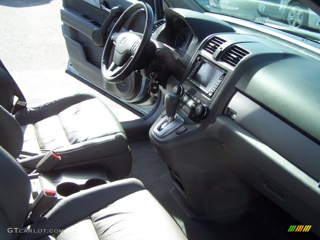 2011 CR-V EX-L 4WD - Glacier Blue Metallic / Gray photo #13