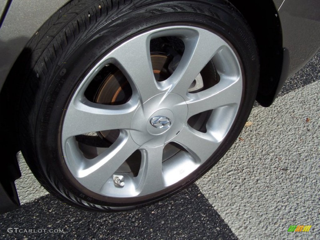 2013 Elantra Limited - Gray / Beige photo #5